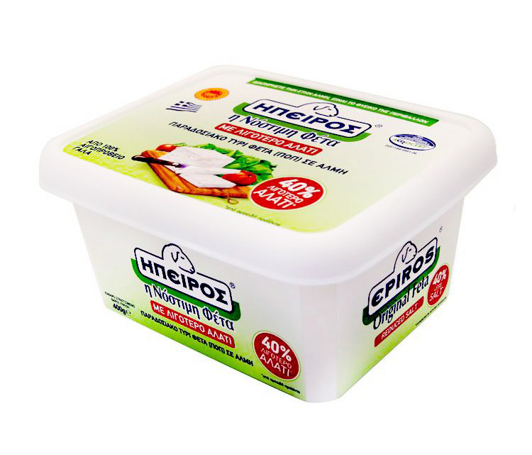Feta Epiros mit 40% weniger Salz 400g