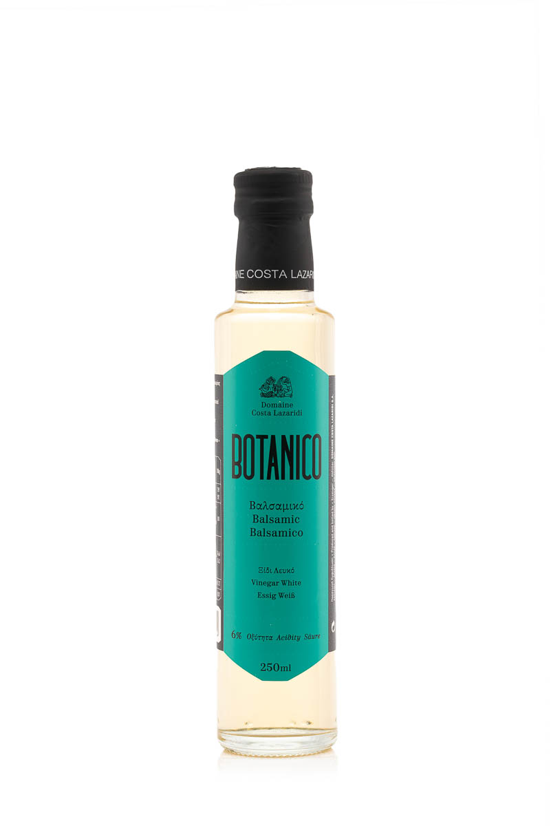 Weinessig weiﬂ Balsamic BOTANICO Lazaridis  250 ml