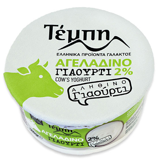 Joghurt aus Kuhmilch 2% Tempi 500g
