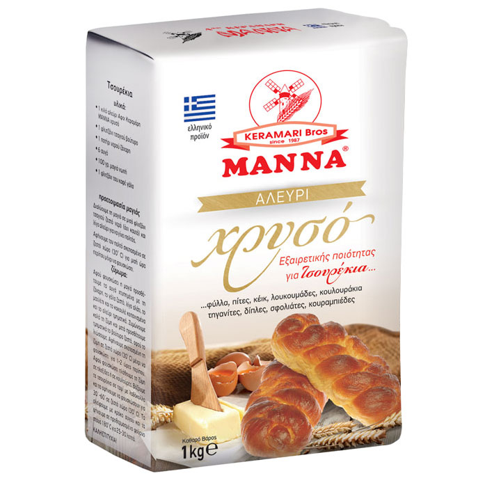 Weizenmehl Gold Manna 1kg