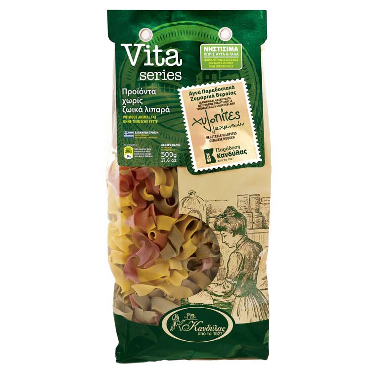 Chilopita Nudeln Vegan Kandylas 500g 