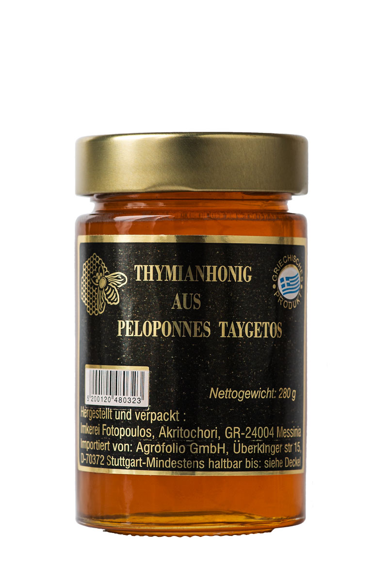 Thymianhonig aus Peloponnes Taygetos 750g