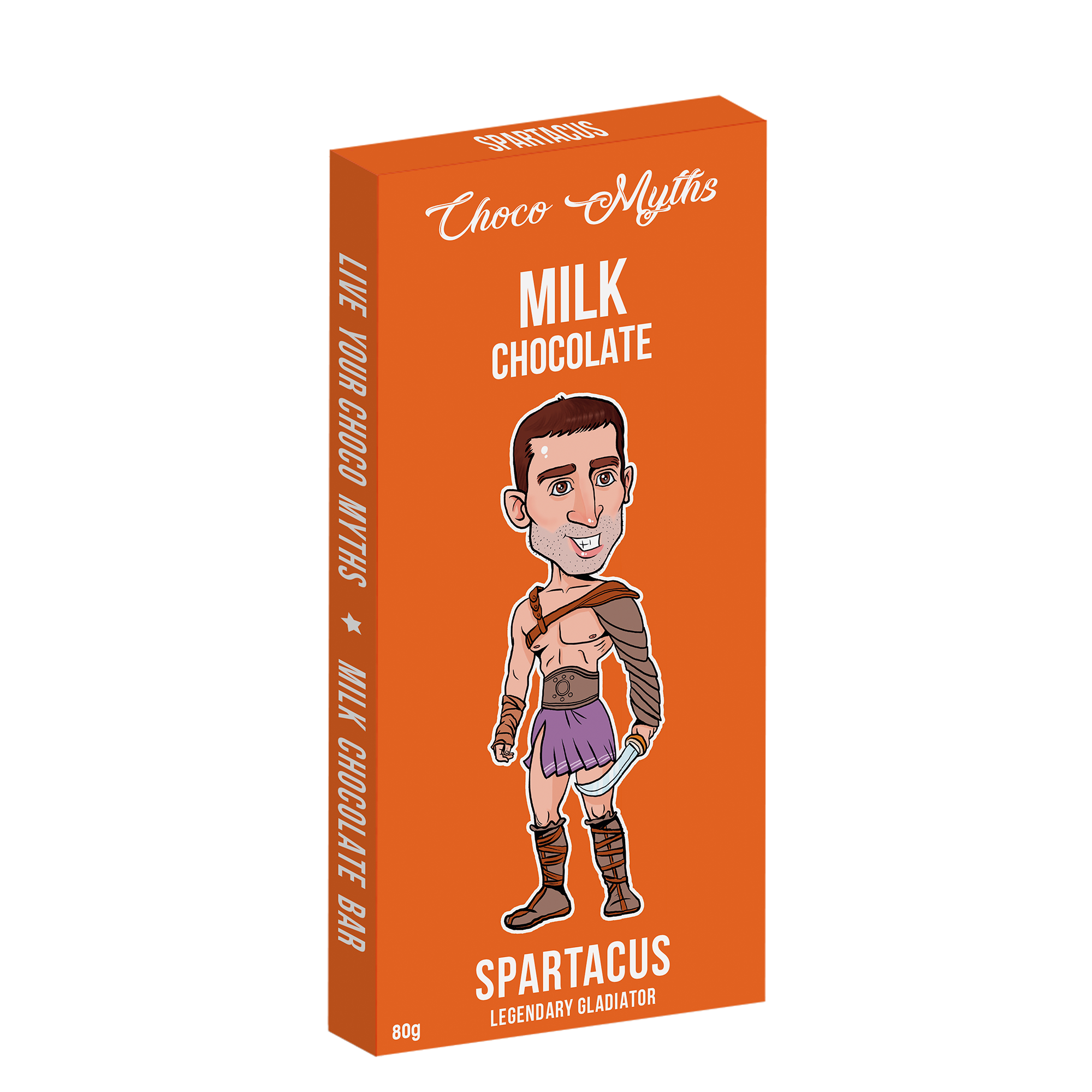 Milchschokolade Choco Myths 80g   