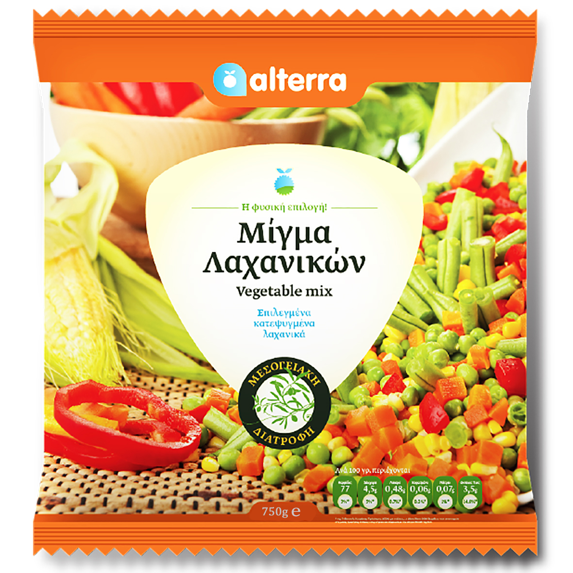 Gemüse Mix Alterra 750g