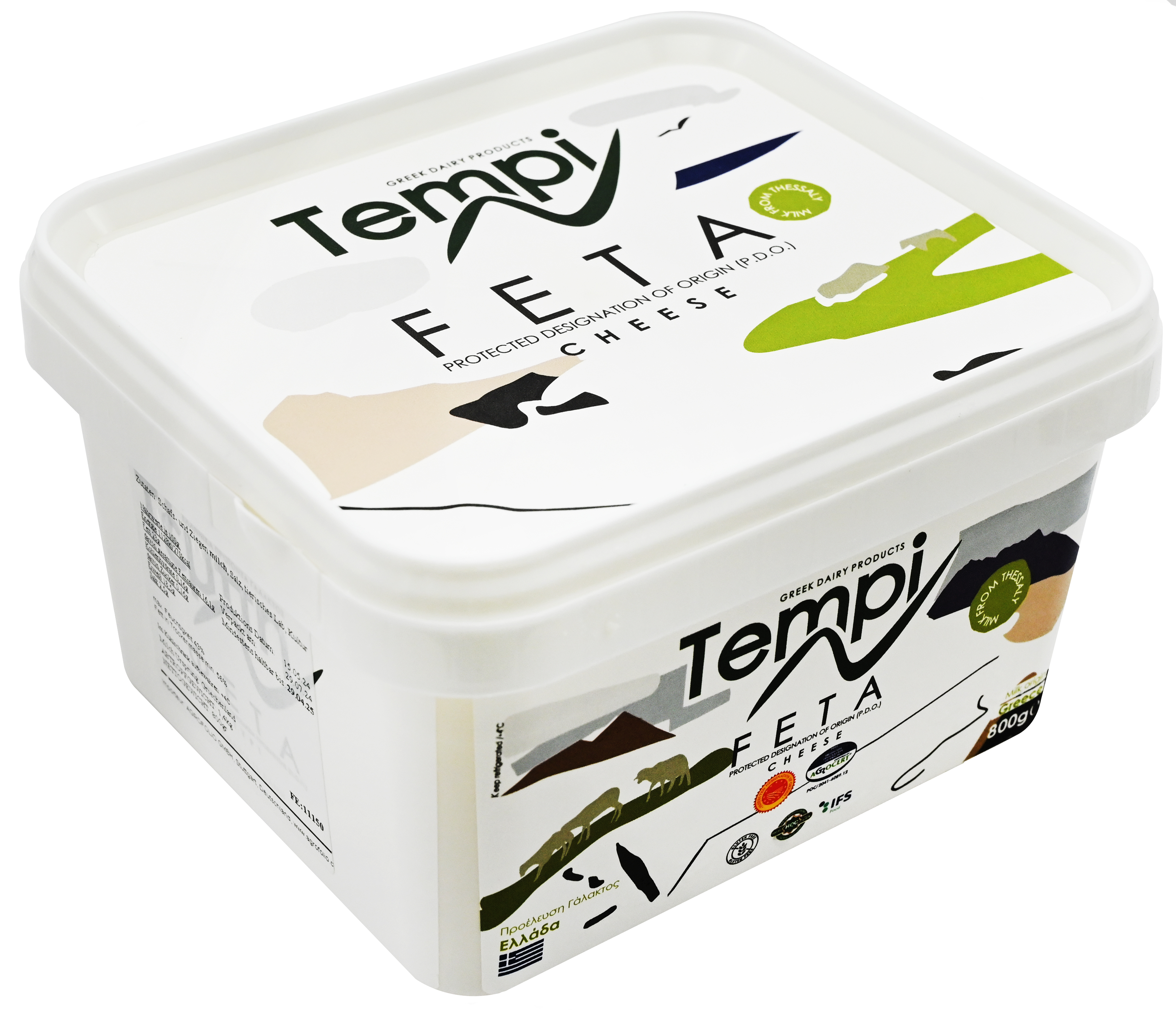 Feta Tempi 800g in Scheiben