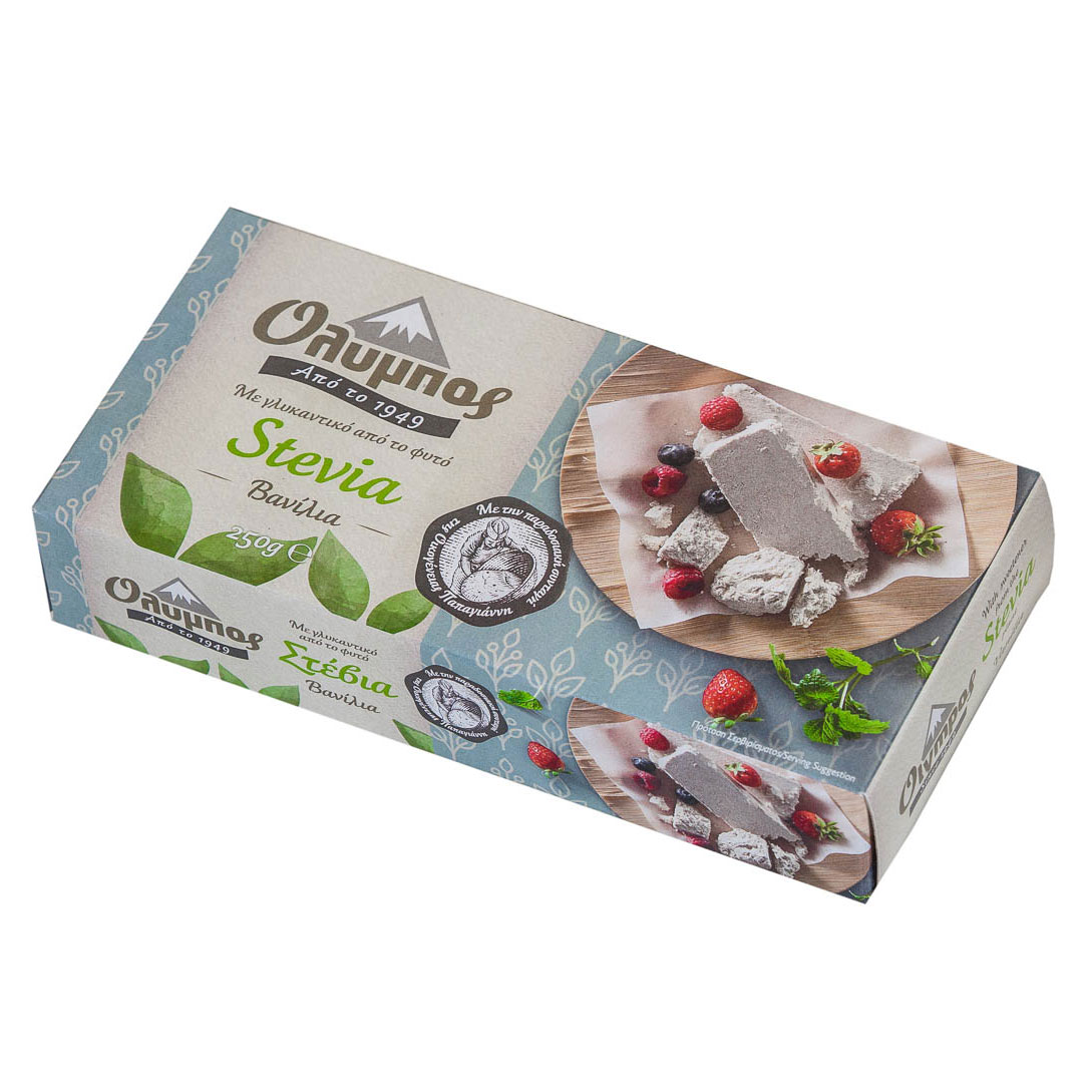 Halva mit Vanille und Stevia Olympos 250g