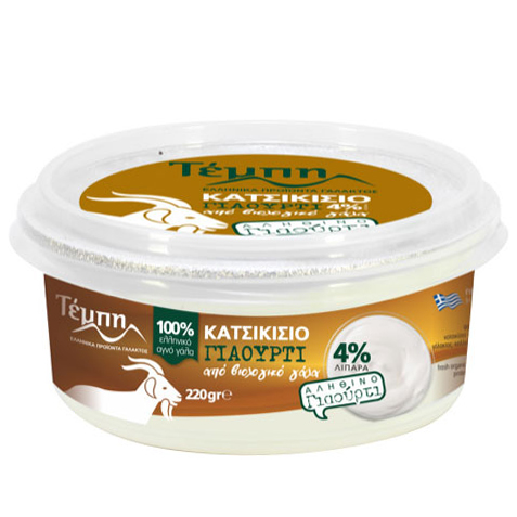 Traditioneller Joghurt aus Ziegenmilch 4% Tempi 220g