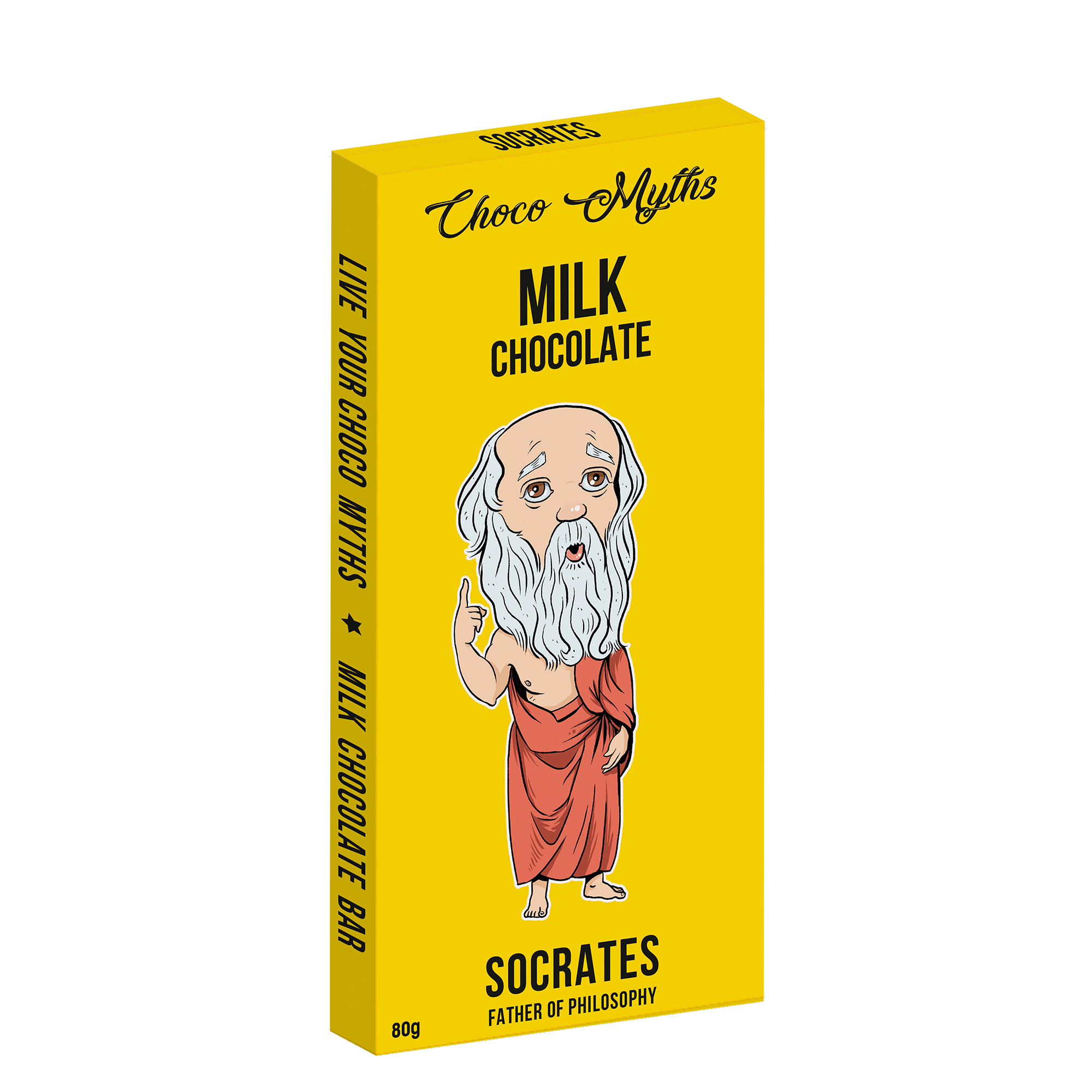 Milchschokolade Choco Myths 80g  