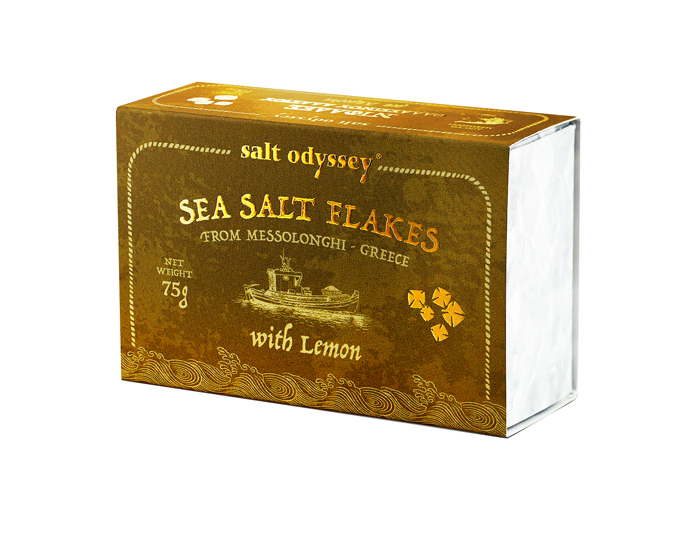 Meersalzflocken mit Zitrone Salt Odyssey 75g