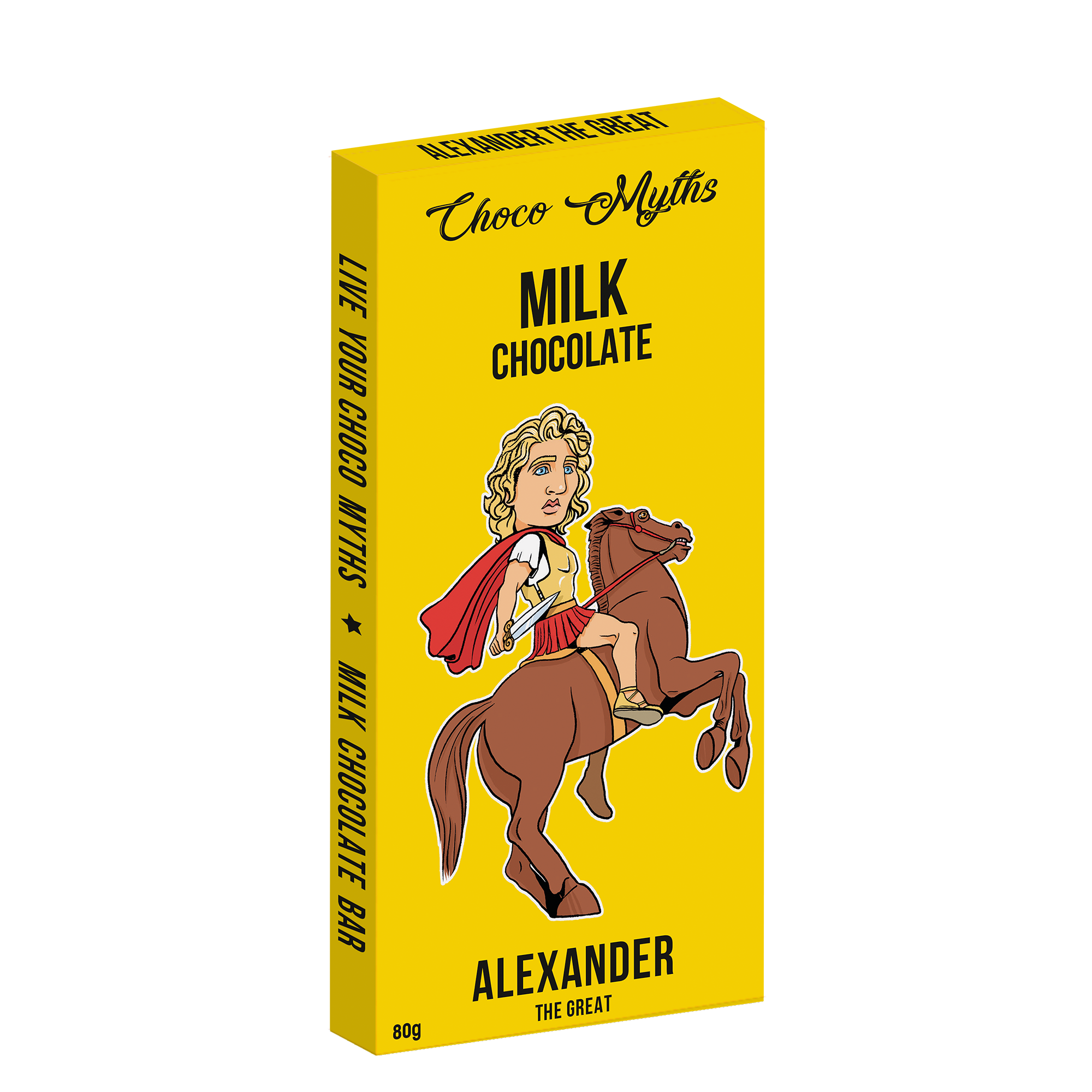 Milchschokolade Choco Myths 80g    