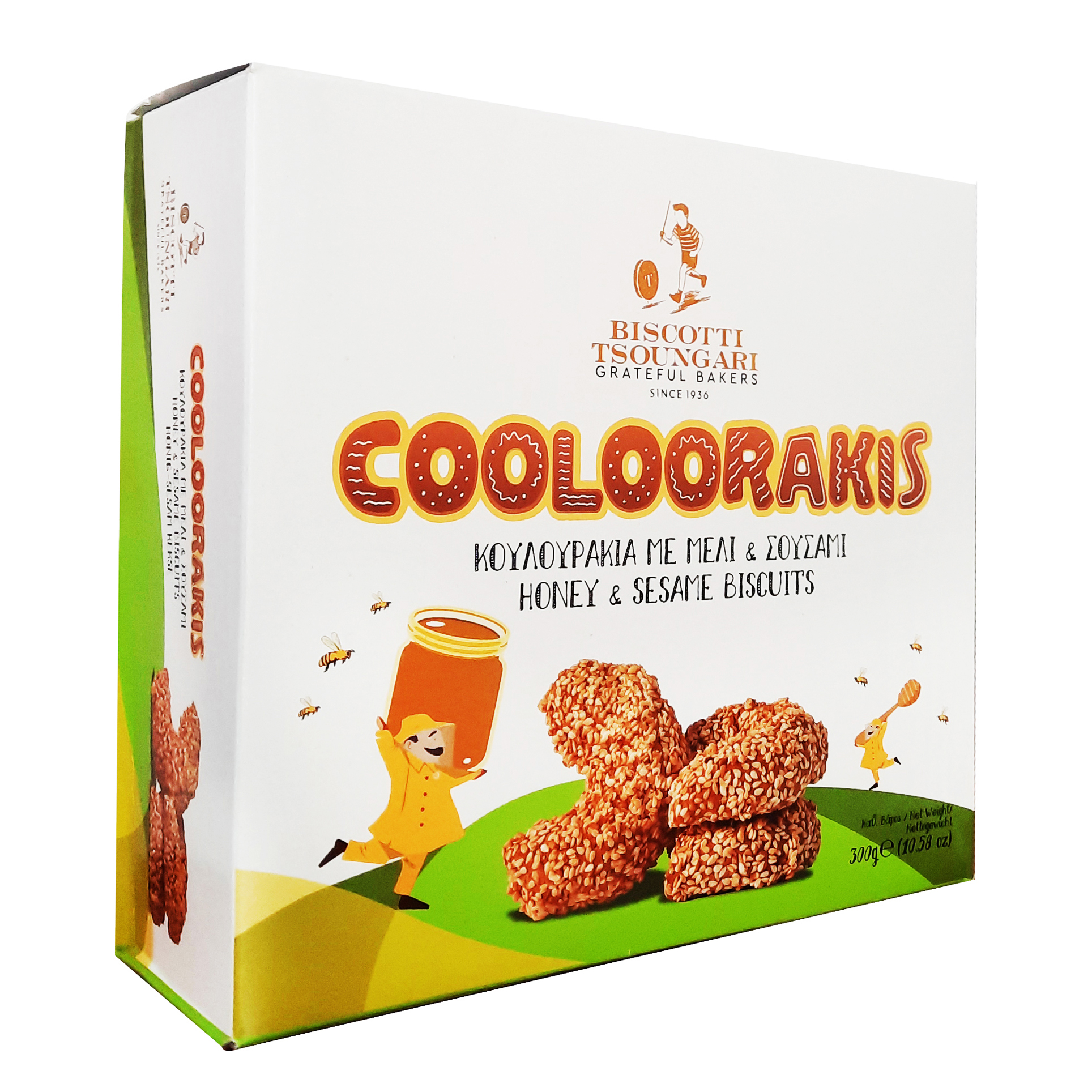 Gebäck mit Honig und Sesam Biscotti 300g