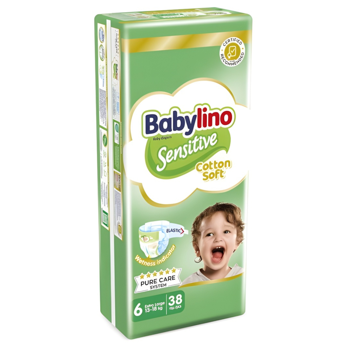 Babylino Nr.6 Sensitive Cotton Soft 38er