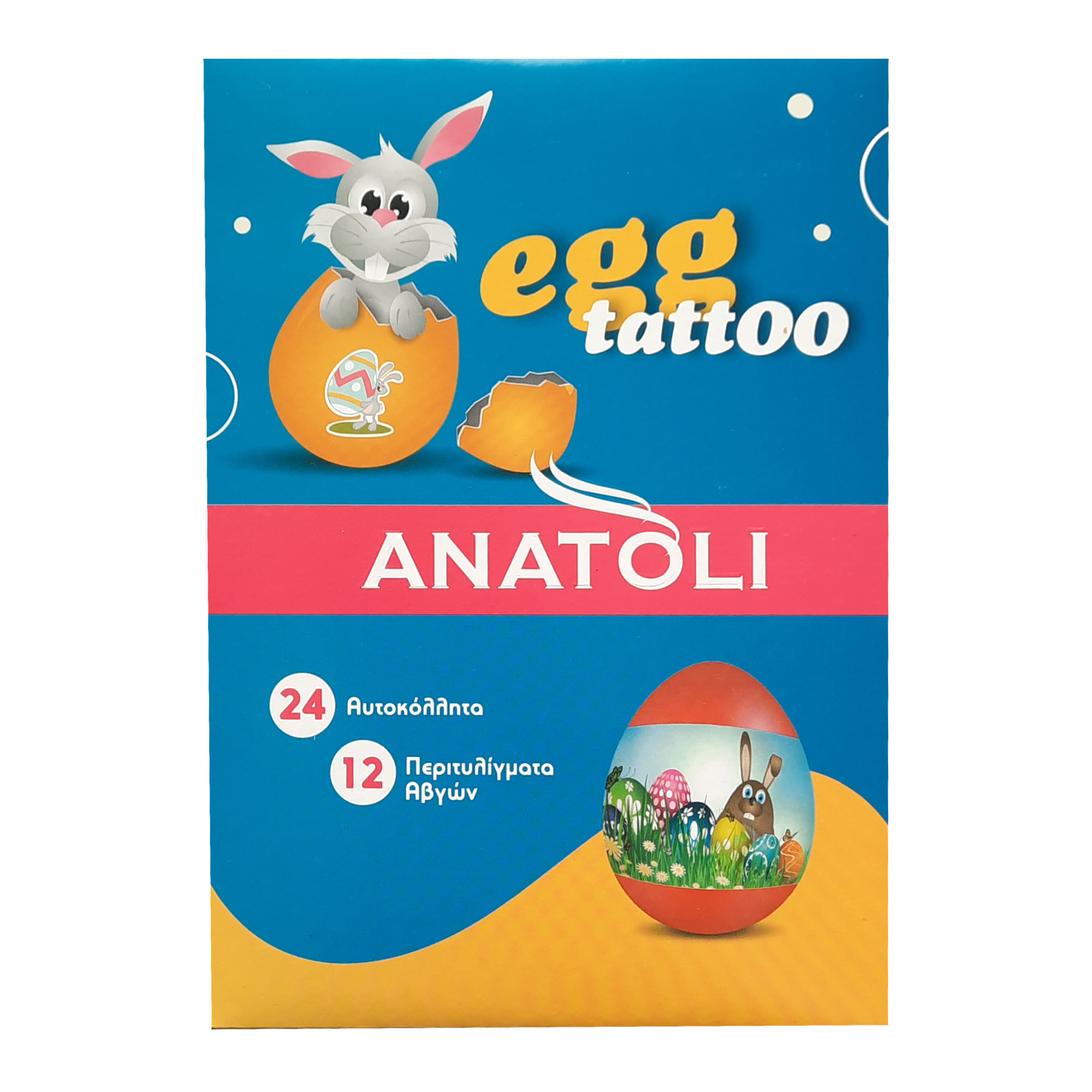 Ostereier Tattoos Anatoli (24St.)