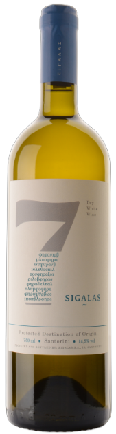 Weisswein 7 Assyrtiko   PDO Sigalas 0.75L