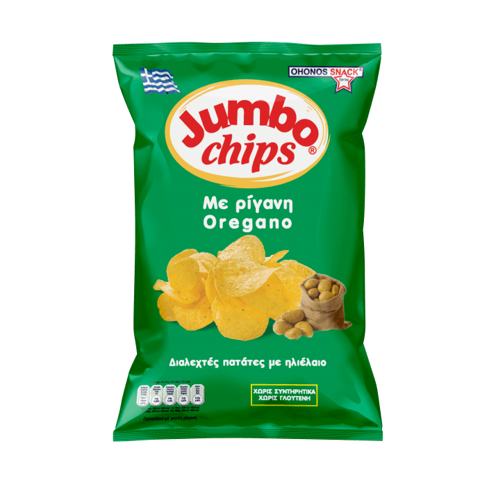 Chips Oregano Jumbo 50g