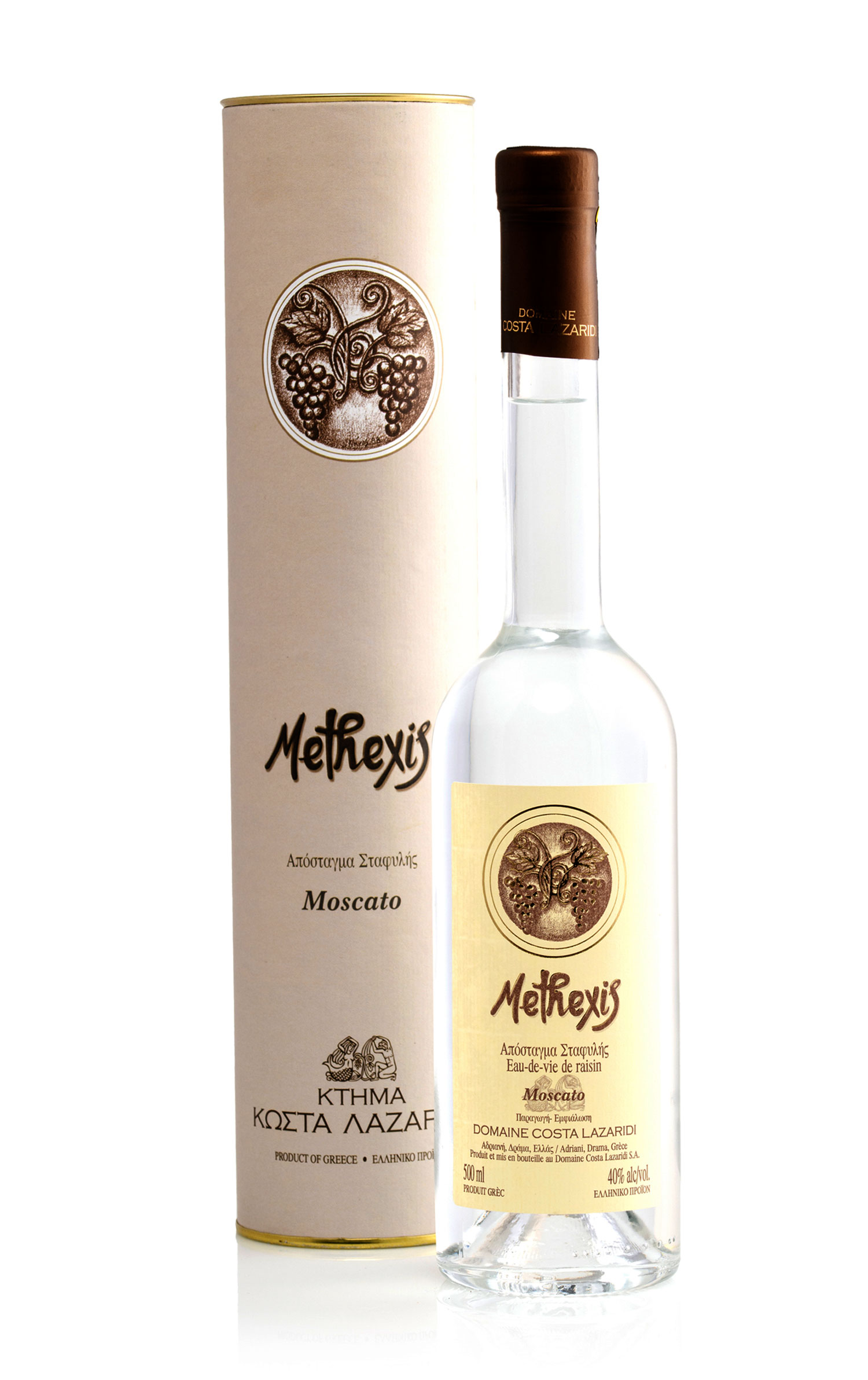 Methexis Apostagma Moschato Lazaridis 40% 0.5L