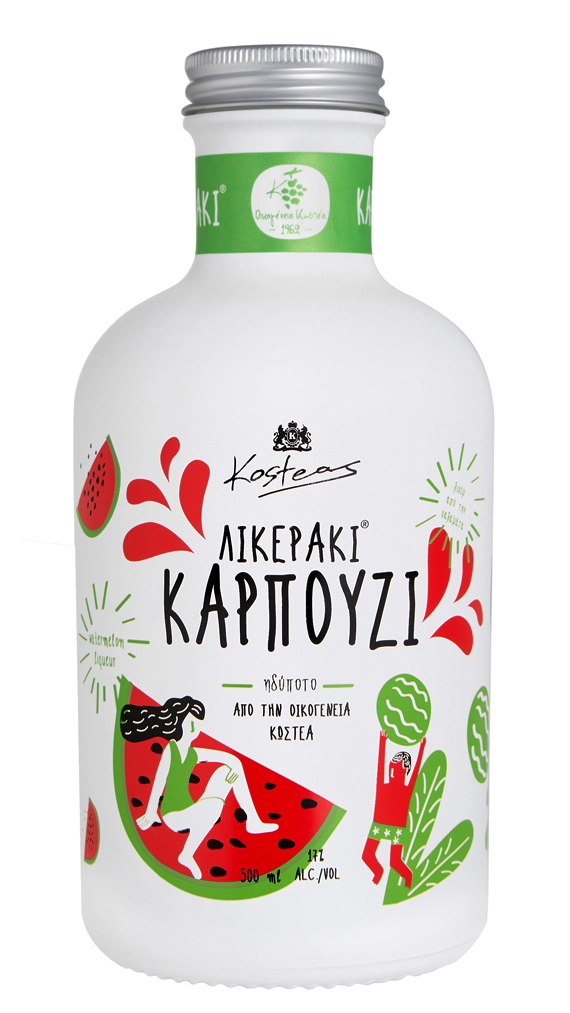 Wassermelonenlikör 17% Kosteas 0,5L