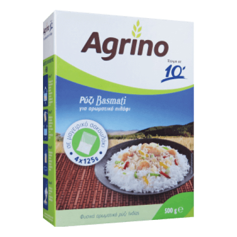Reis Basmati Agrino 4x125g