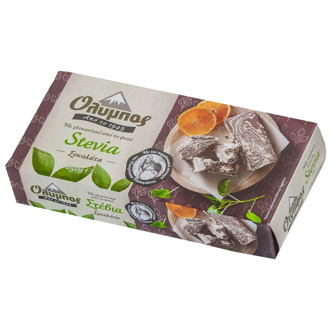 Halva mit Schokolade und Stevia Olympos 250g