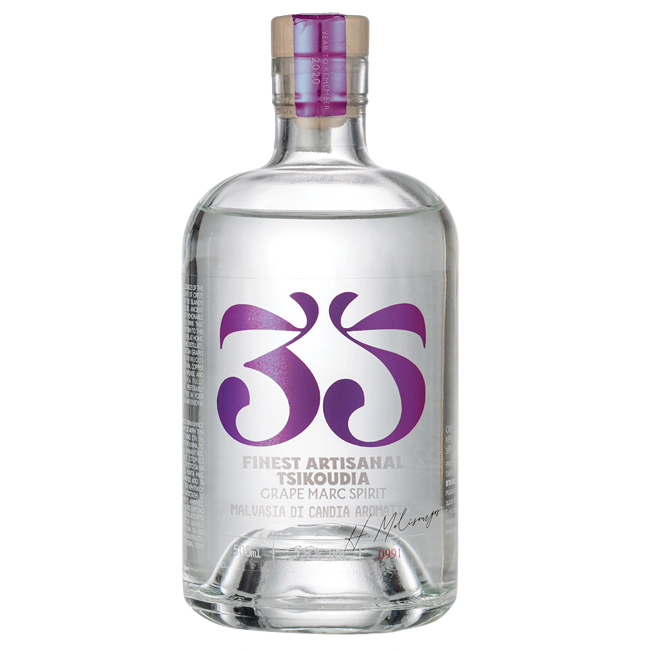 Tsikoudia 38% Malvasia 35N 500ml