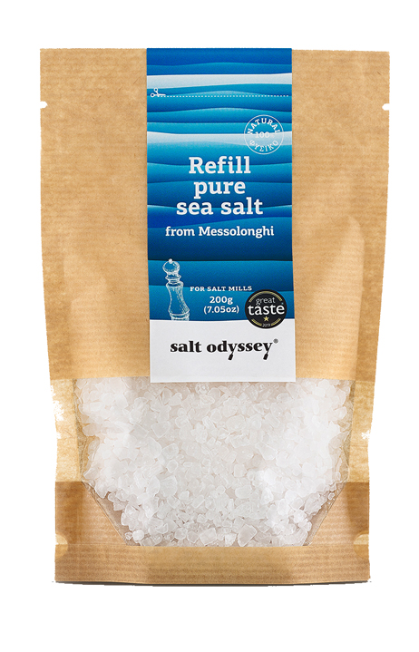 Meersalz aus Mesologgi Salt Odyssey 190g