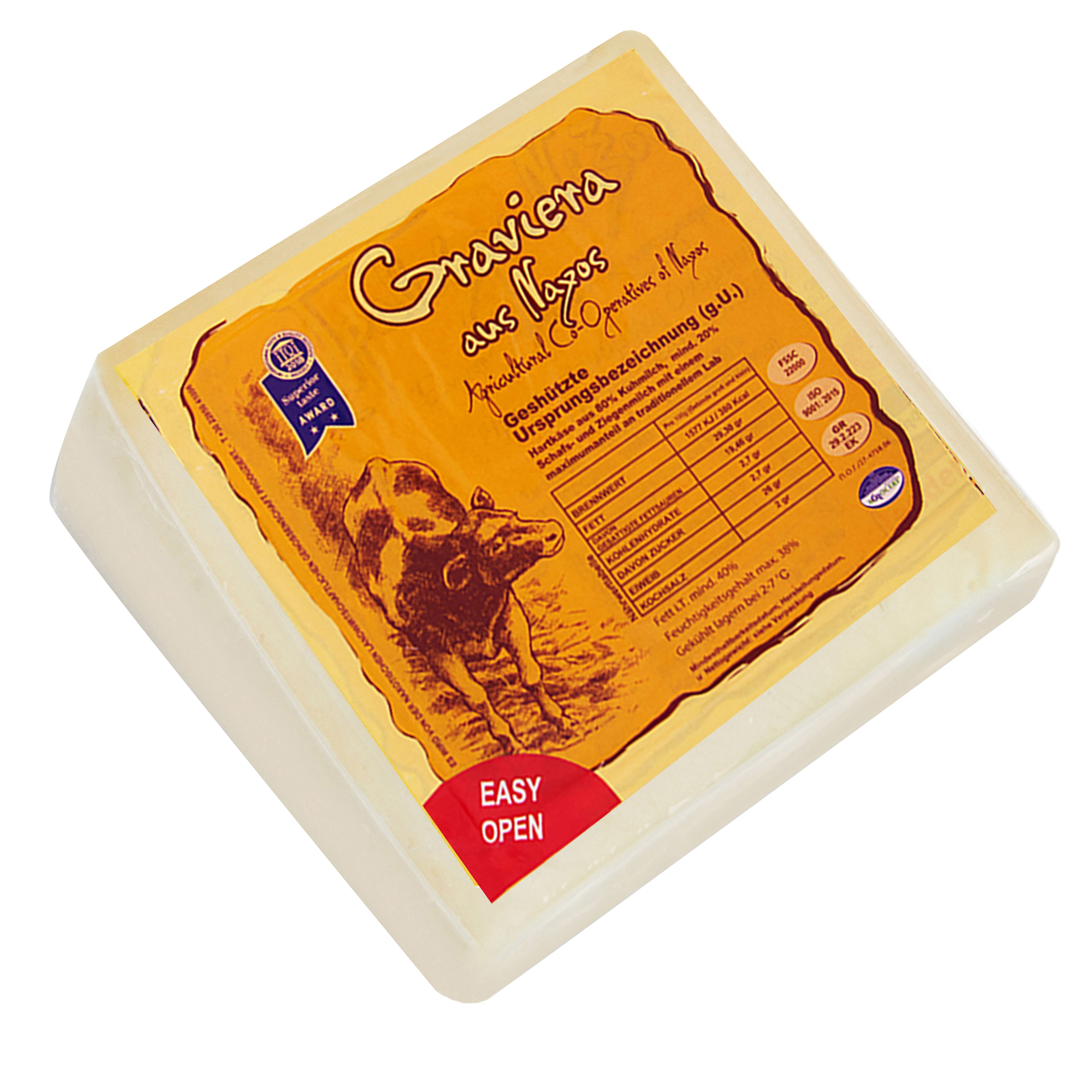 Hartkäse Graviera Naxou 250g
