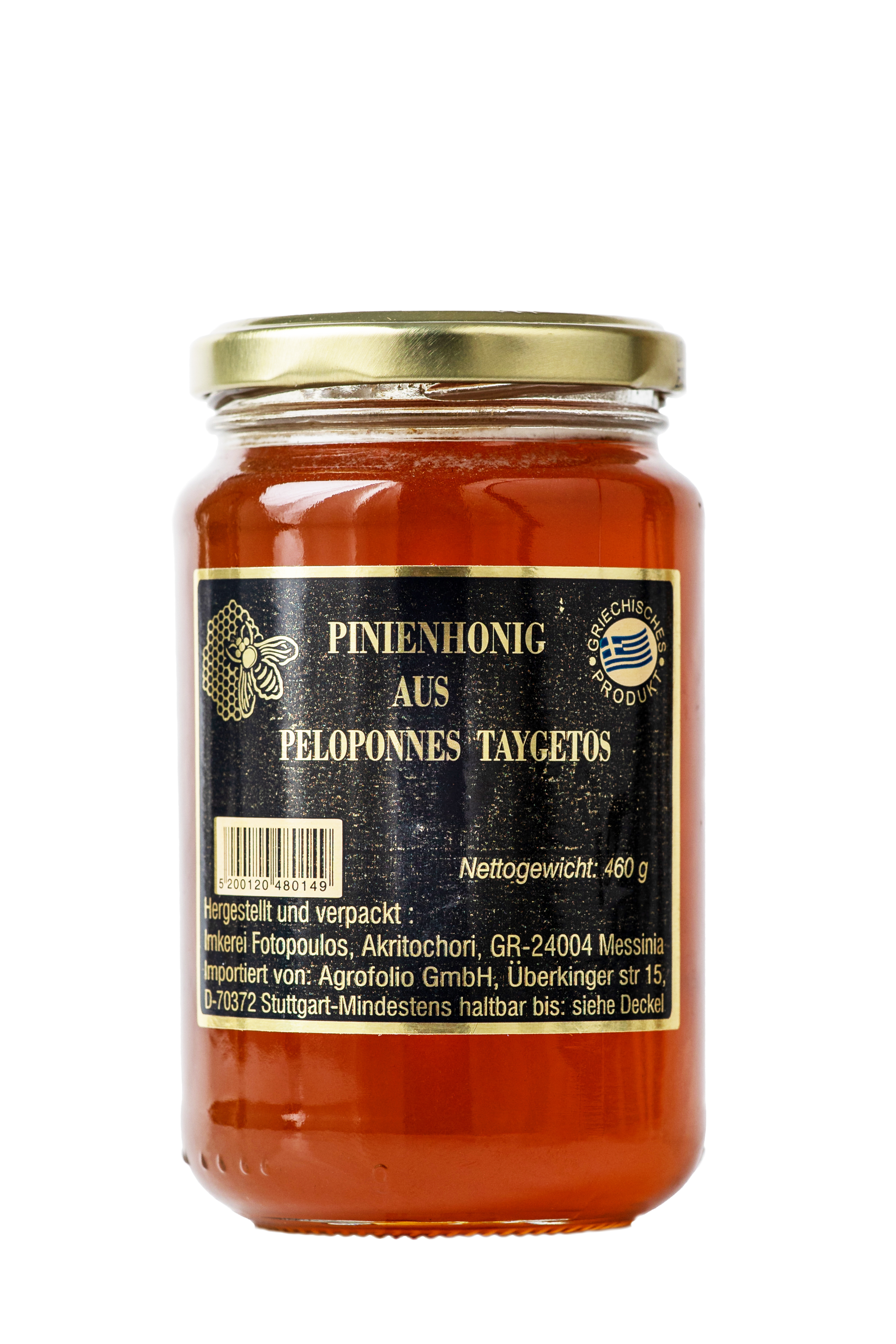 Pinienhonig aus Peloponnes Taygetos 460g