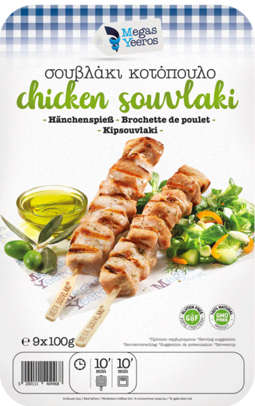 Hausgem. Souvlaki Hähnchen Megas Yeeros 900g