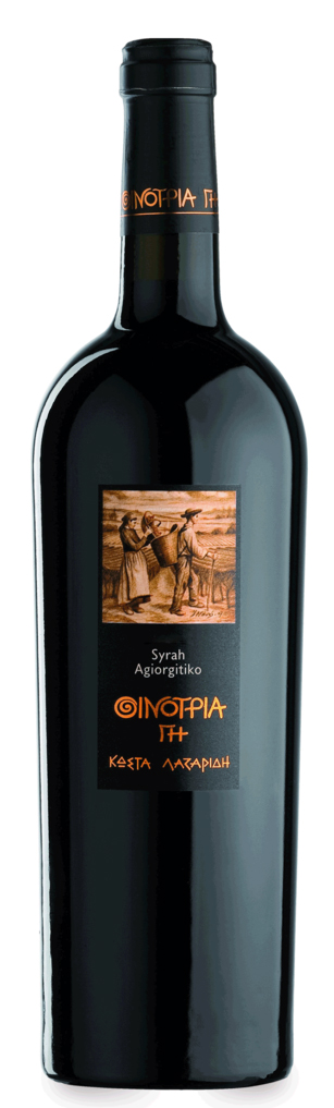  Rotwein Bio Syrah Agiorgitiko Inotria gi  2019  Lazaridi 0.75L