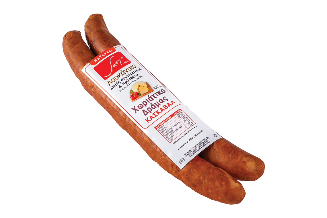 Bauernwurst mit Käse und Salz Imalaion Sary  350g