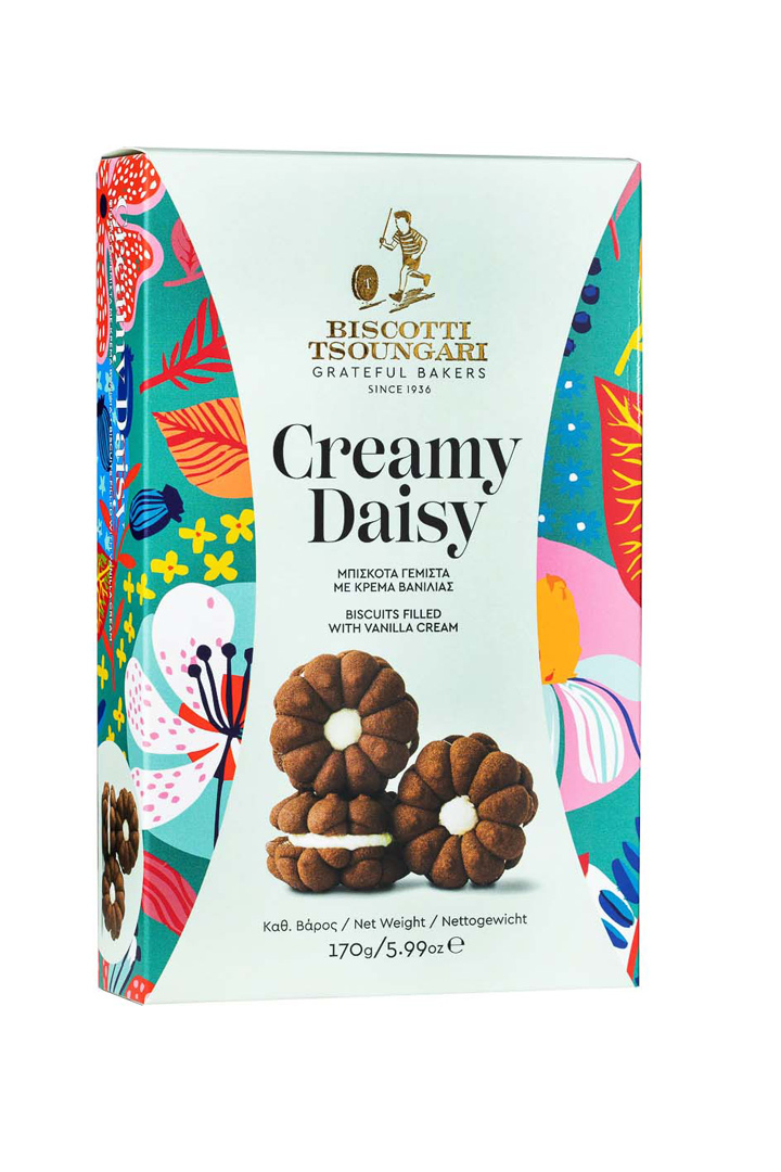 Kakaokekse gefüllt mit Vanillecreme Biscotti 170g 