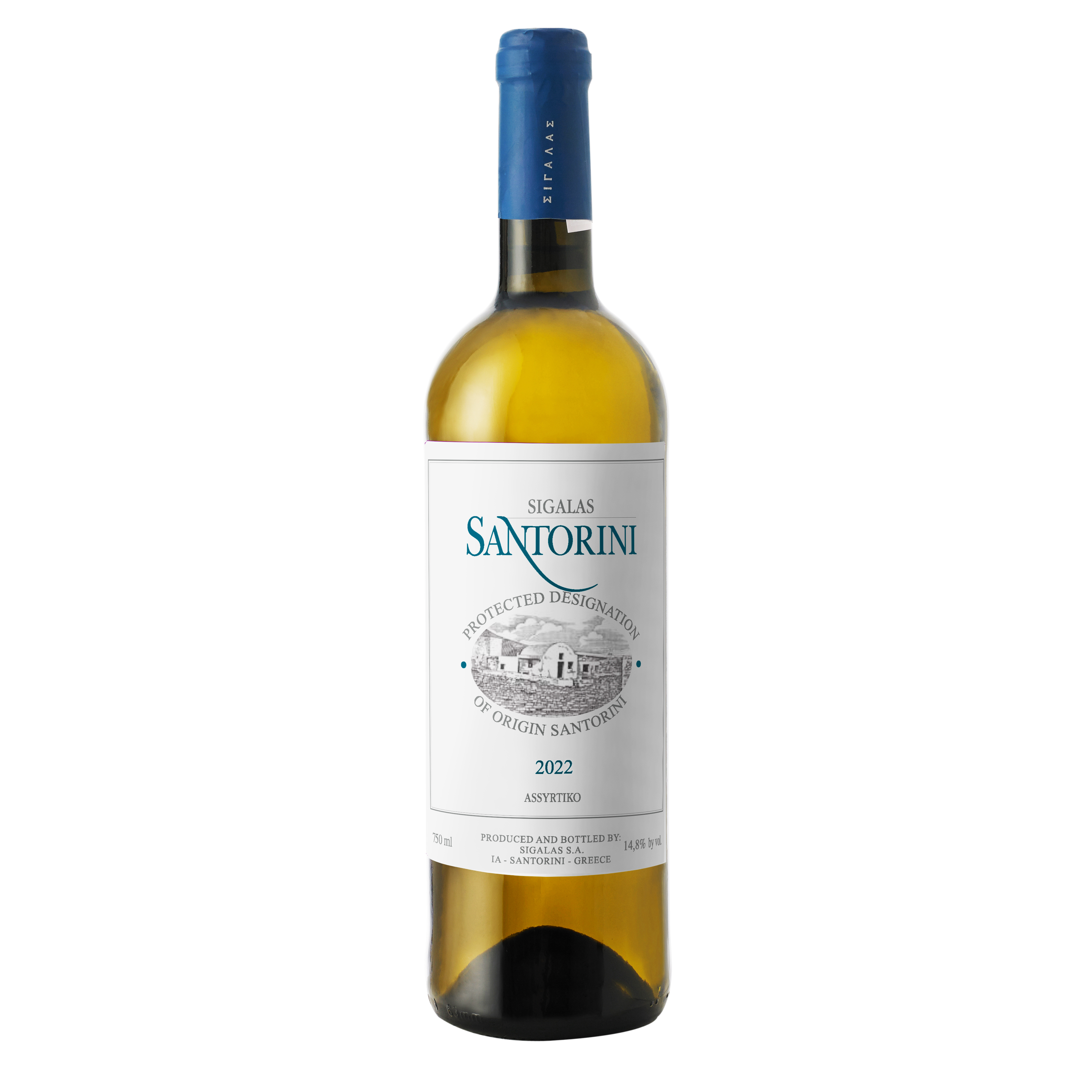 Weisswein Santorini Assyrtiko  PDO Sigalas 0.75L