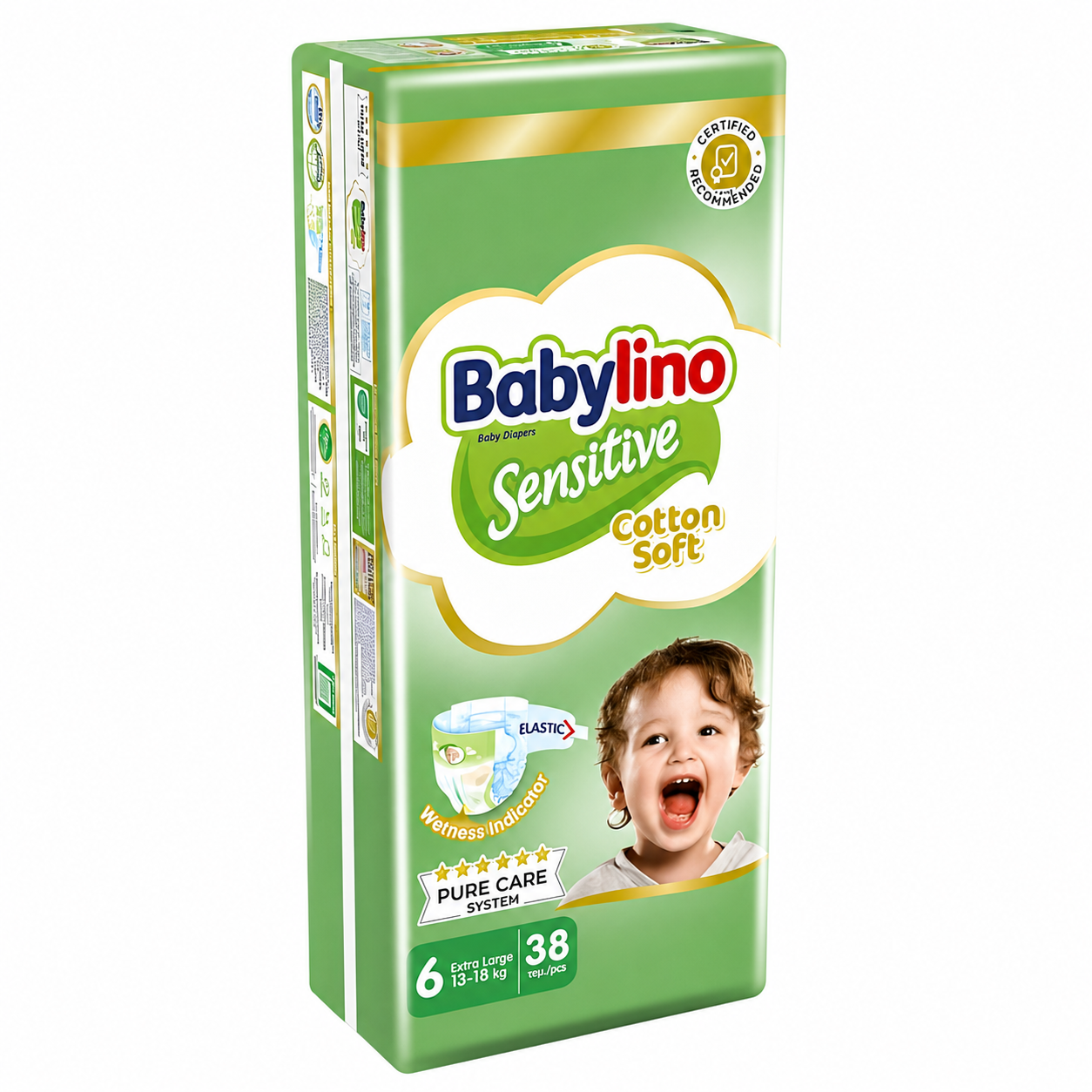 Babylino Nr.6 Sensitive Cotton Soft 38er