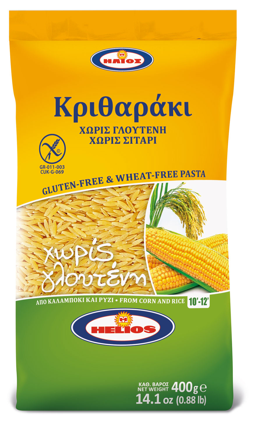 Kritharaki Glutenfrei Helios 400g