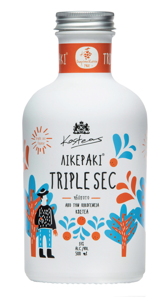 Likör Triple Sec 17% Kosteas 0,5L